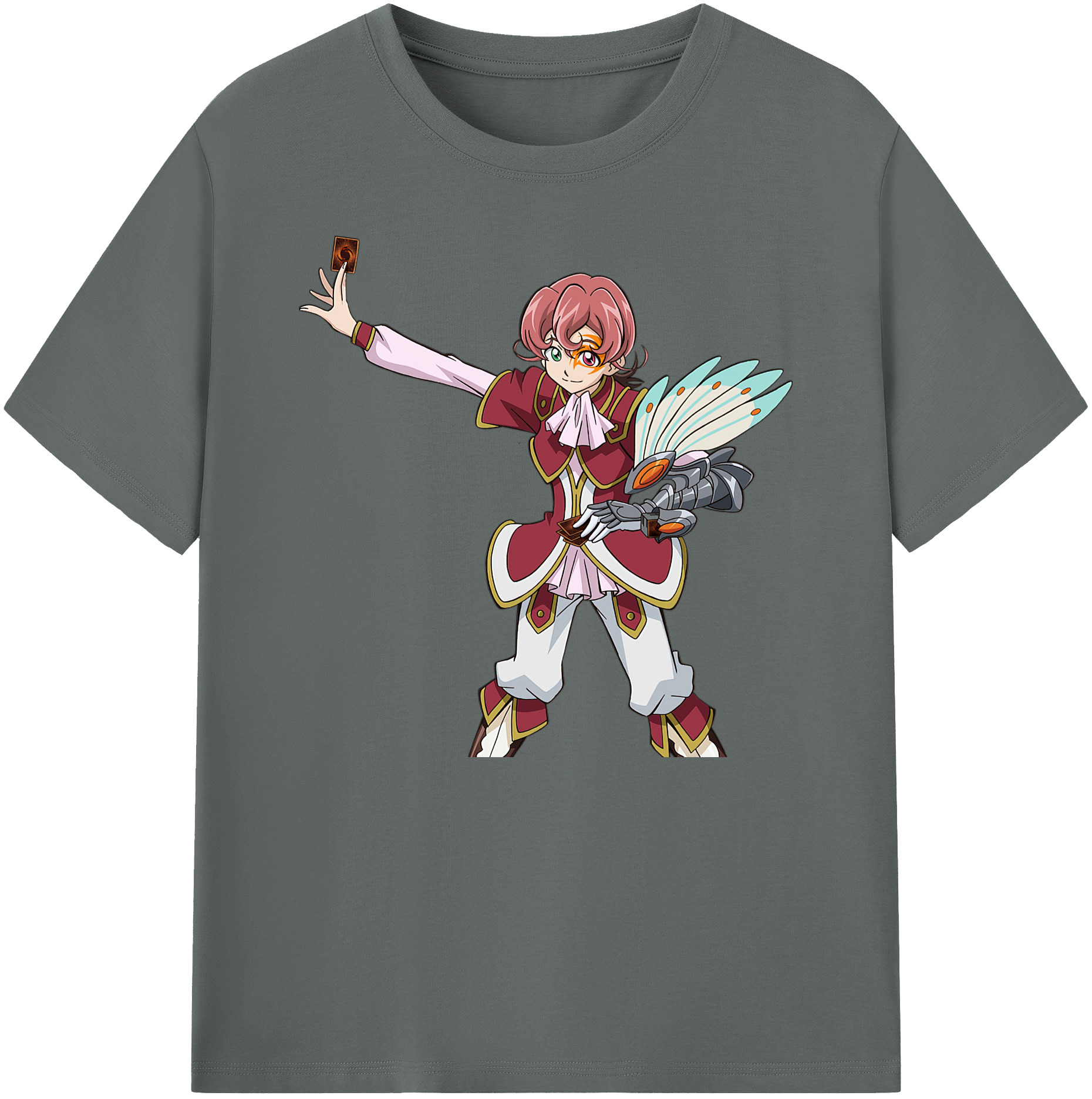 （画像用） 遊☆戯☆王 Yu-Gi-Oh! 綿100％ メンズ半袖Tシャツ｜肌触りやわらか＆通気性